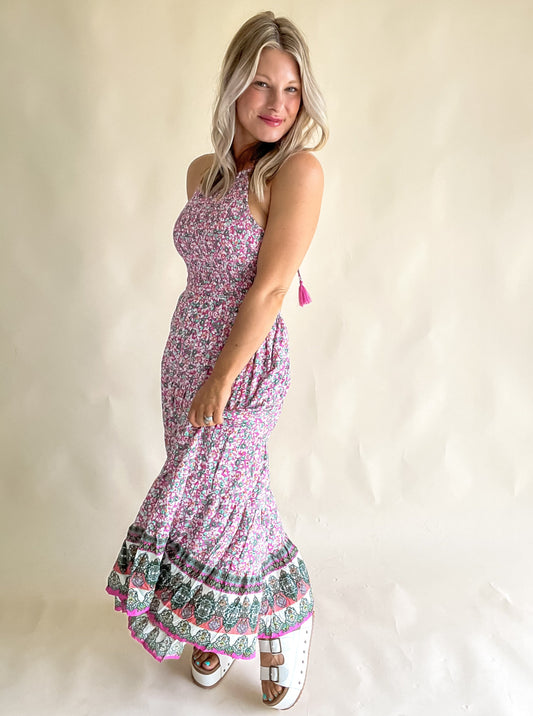 Maisy Halter Maxi Dress