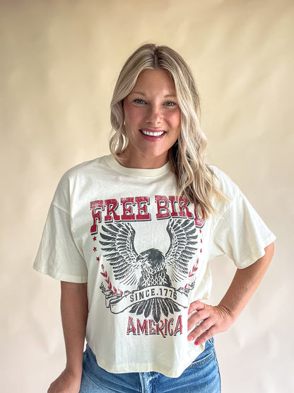 Free Bird America Graphic Tee