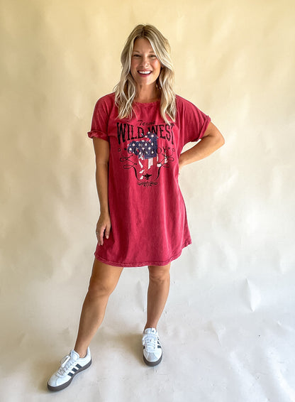 Wild West T-Shirt Dress