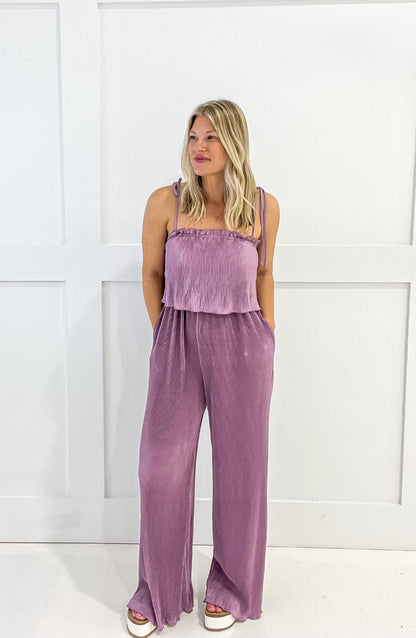 Iris Wide-Leg Jumpsuit